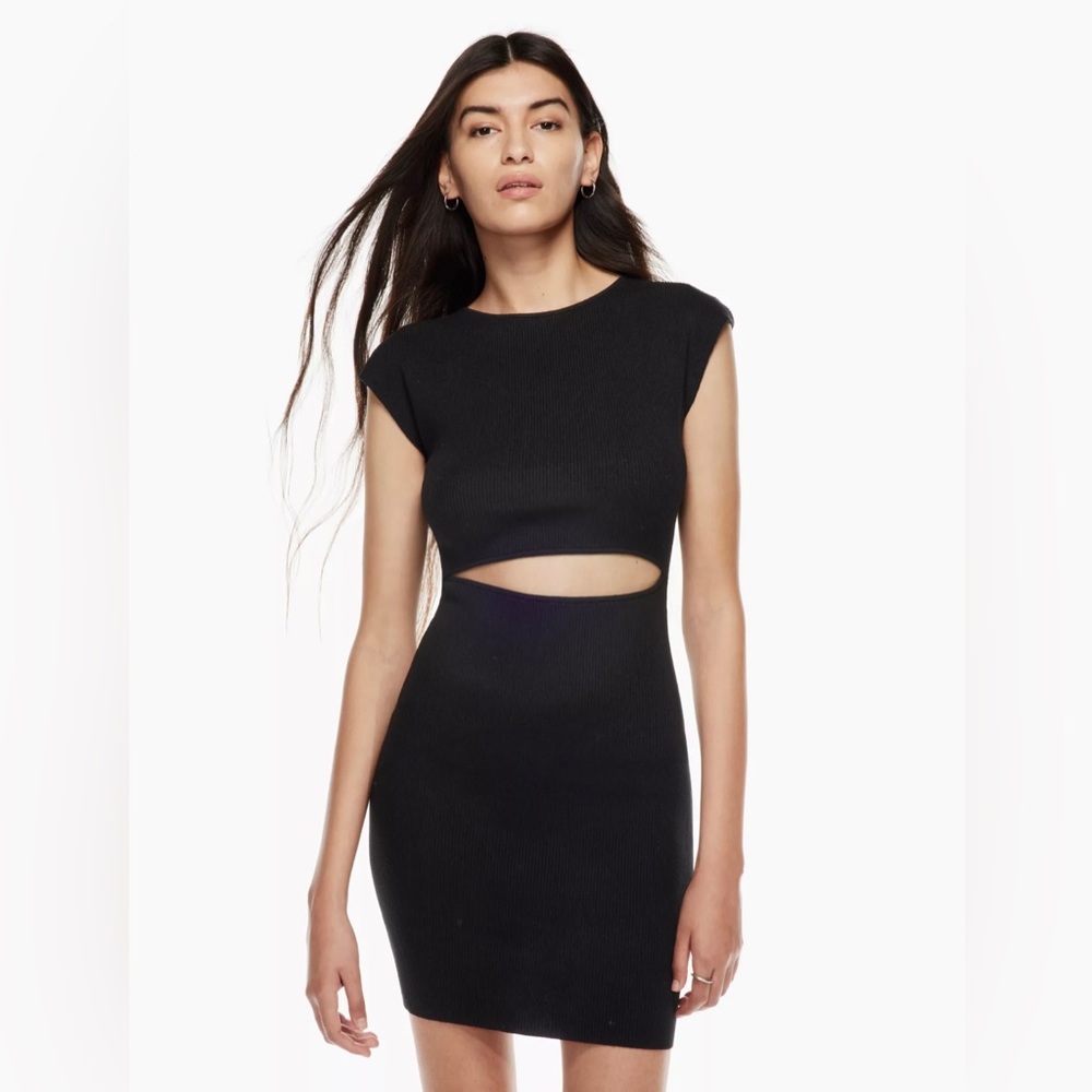 WILFRED KNIT CUT OUT DRESS